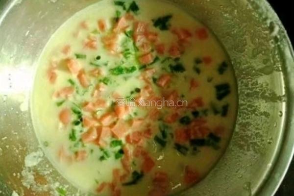 电饭煲鸡蛋饼的做法图解4