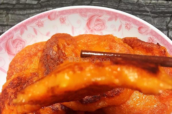 香煎牛油番薯饼的做法图解11