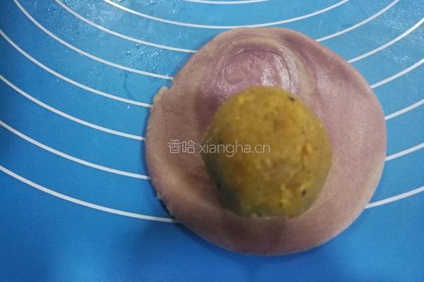 紫薯绿豆酥的做法图解18