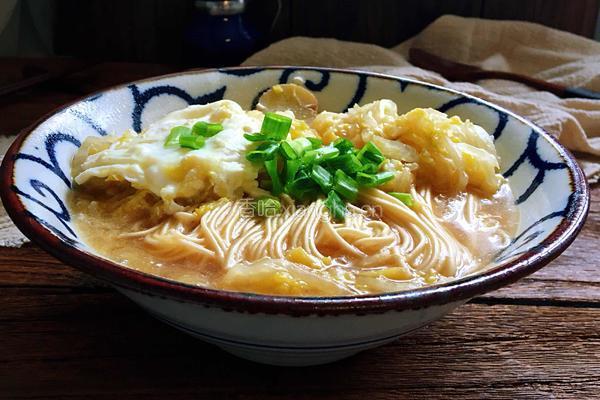 白菜鸡蛋汤面的做法图解10