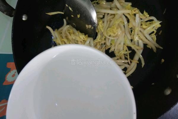 素炒娃娃菜的做法图解8