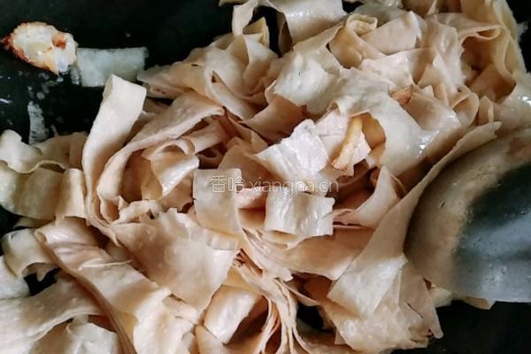 干煸蛋白肉的做法图解5
