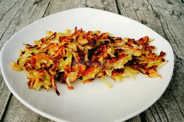 橄榄菜丝饼的做法图解10