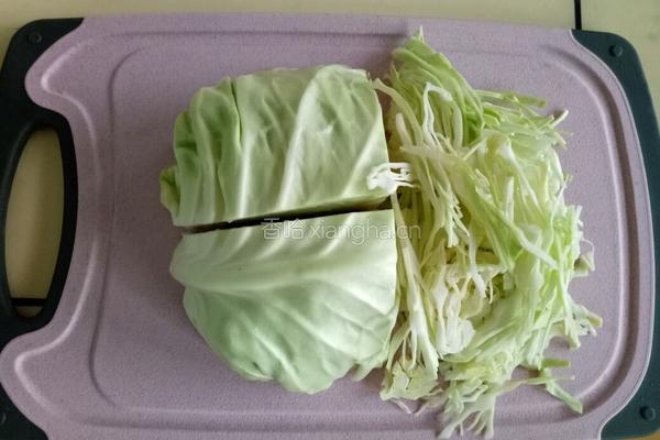 橄榄菜丝饼的做法图解2