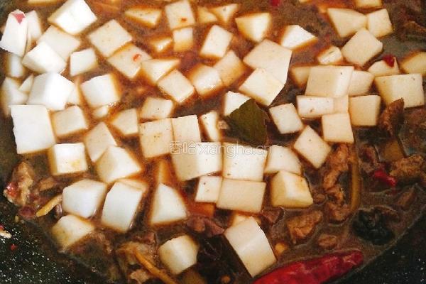 牛肉炖萝卜的做法图解6