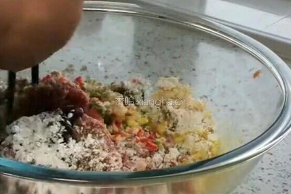 肉泥豆腐丸子的做法图解1
