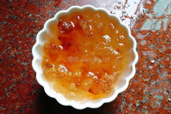 椰浆牛奶雪耳桃胶