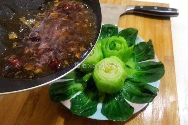 蚝油上海青的做法图解8