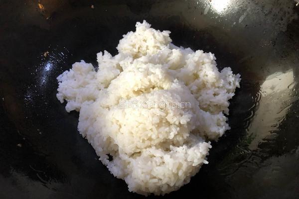 火腿蛋炒饭的做法图解7