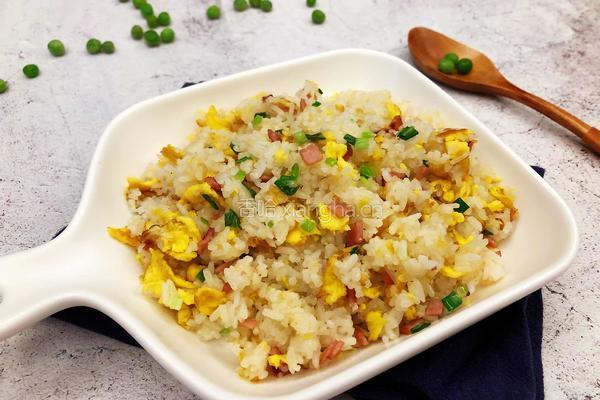 火腿蛋炒饭的做法图解11