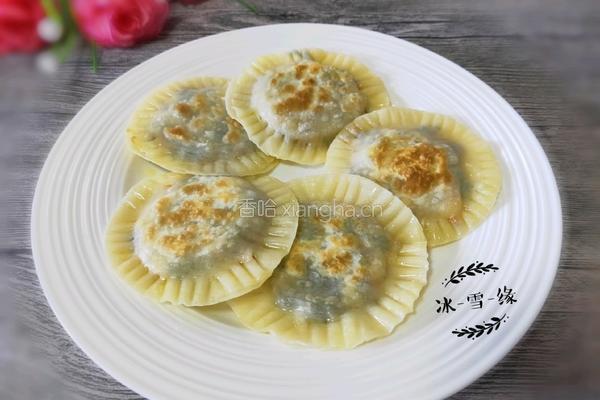 饺子皮馅饼的做法图解1