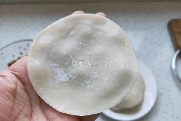 饺子皮馅饼的做法图解3