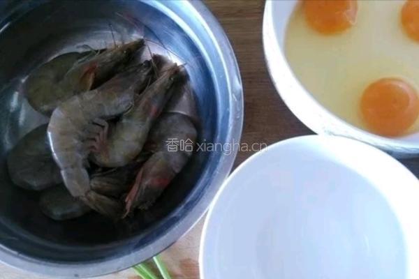 虾仁蒸蛋羹的做法图解1