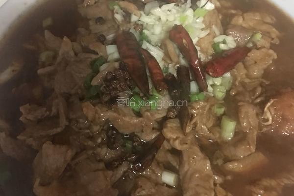 水煮肉片的做法图解5