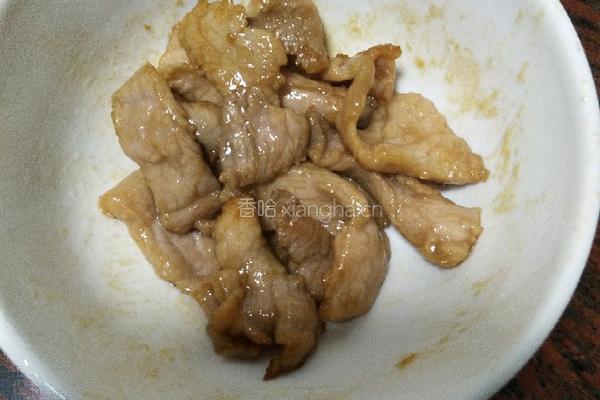 芹菜炒肉的做法图解5