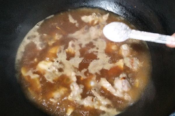 土豆烧排骨的做法图解8