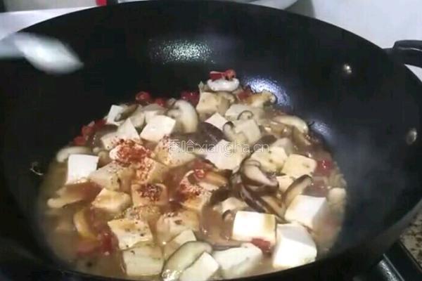香菇汇豆腐的做法图解7