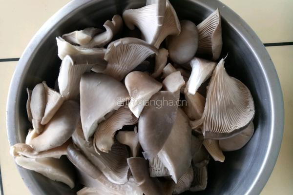 酥炸蘑菇的做法图解1
