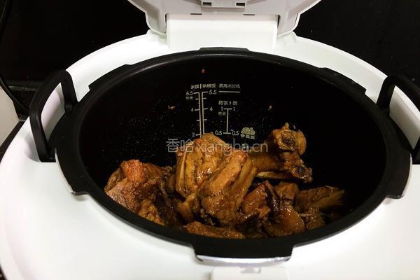 无水孜然焗排骨的做法图解6