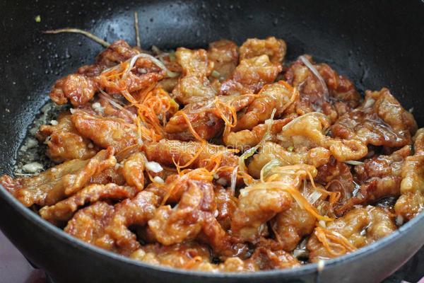 东北锅包肉的做法图解11