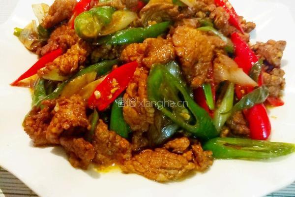 尖椒牛肉的做法图解10