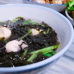 紫菜牡蛎汤的做法[图]