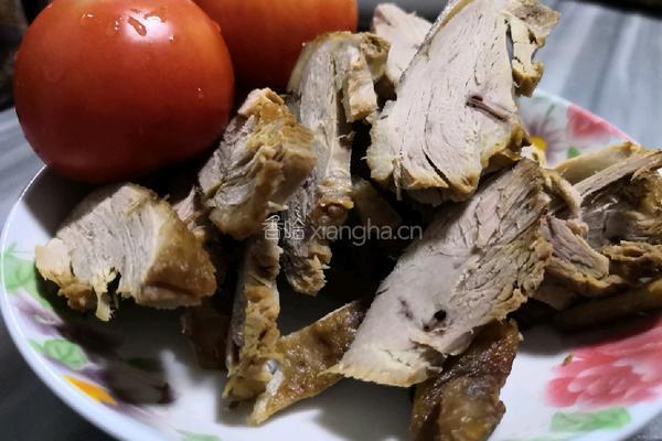 番茄鸭肉的做法图解2