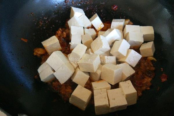 新文美食 肉末豆腐的做法图解7