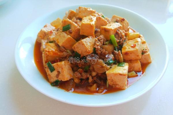 新文美食 肉末豆腐的做法图解11