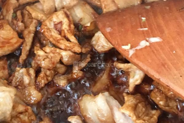 肉片炒紫菜头的做法图解6