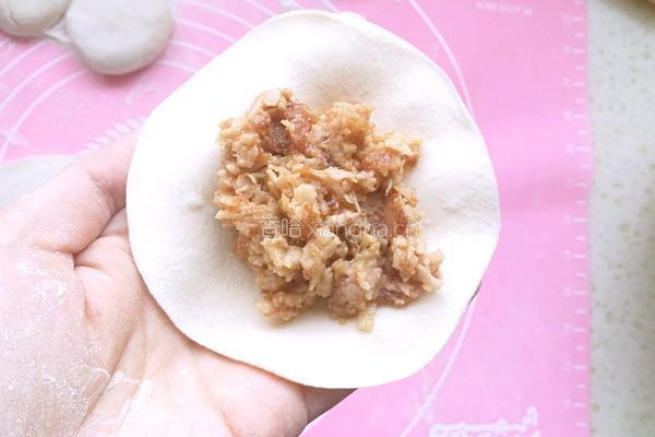 猪肉莲藕包子的做法图解11