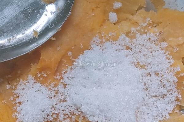 豆沙馅红薯球的做法图解3