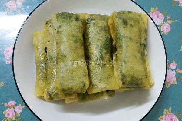 炸春卷的做法图解5