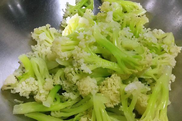 椒香花菜的做法图解5