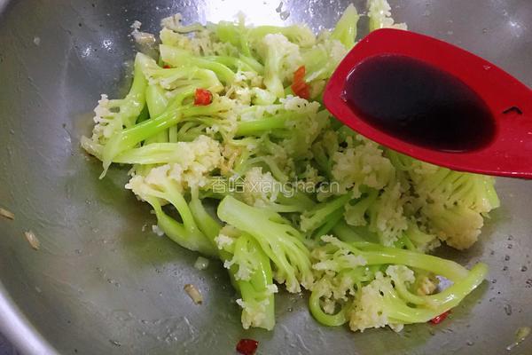 椒香花菜的做法图解8