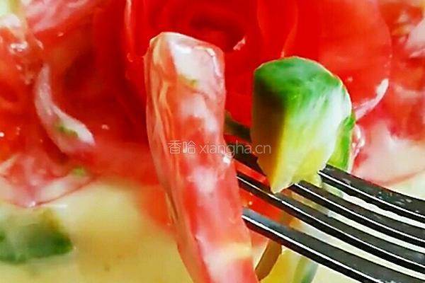 牛油果沙拉的做法图解10
