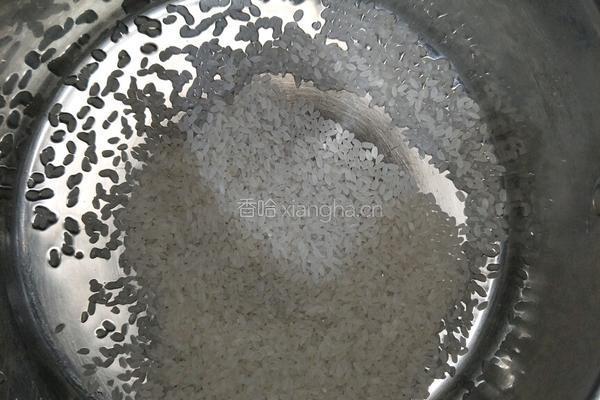 青菜鸡蛋粥的做法图解2