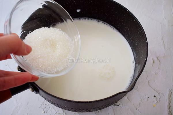 脆皮鲜奶的做法图解3