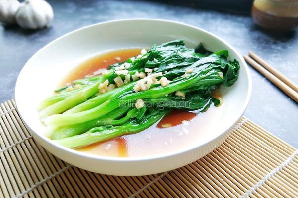 白灼菜心的做法图解10