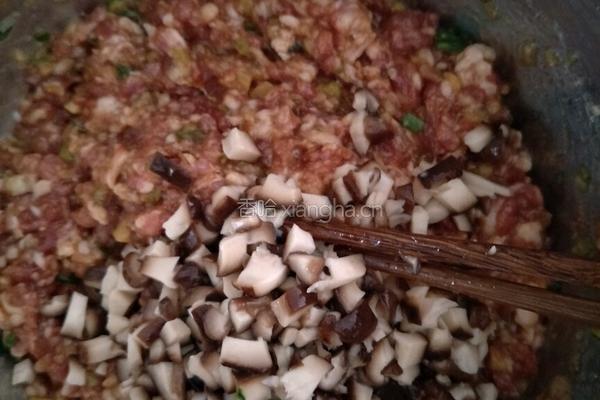 青菜香菇猪肉包的做法图解8