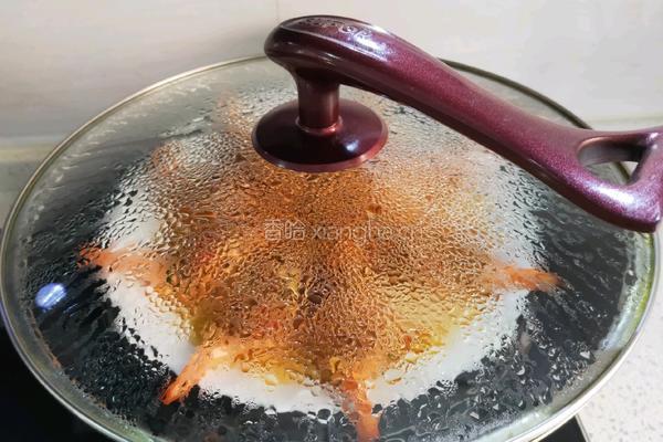 蒜蓉粉丝蒸虾的做法图解10