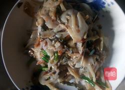 香香腊腌菜炒脆藕 的做法图解1