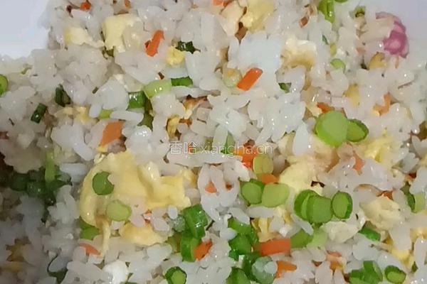 家常蛋炒饭的做法图解8