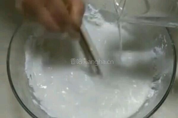 糯米花生黑芝麻饼的做法图解3