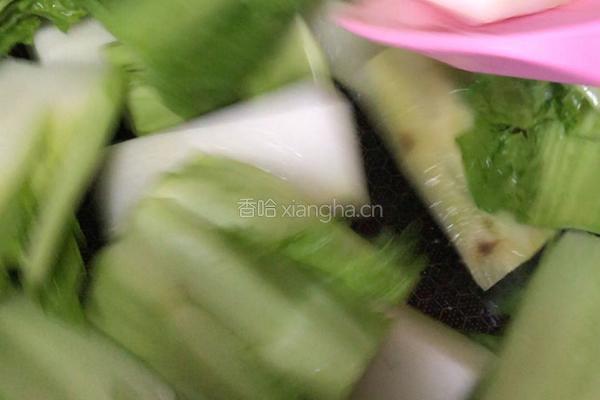 炖芥菜蕻的做法图解6