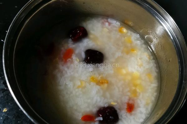 十分钟速食版之玉米碴子粥的做法图解5