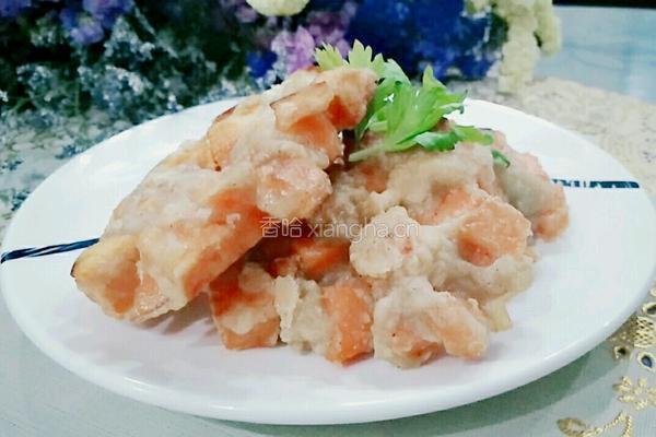 香酥红薯饼的做法图解9
