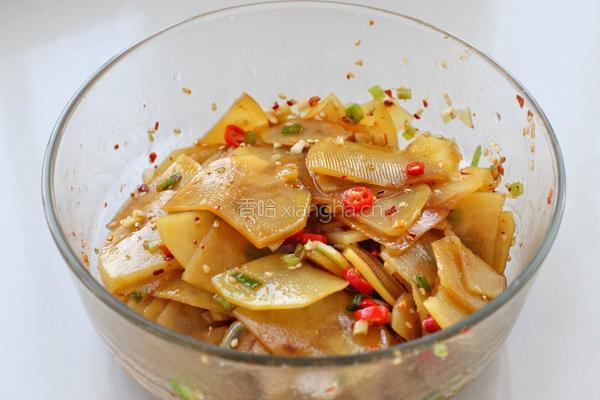 凉拌麻辣土豆片的做法图解8