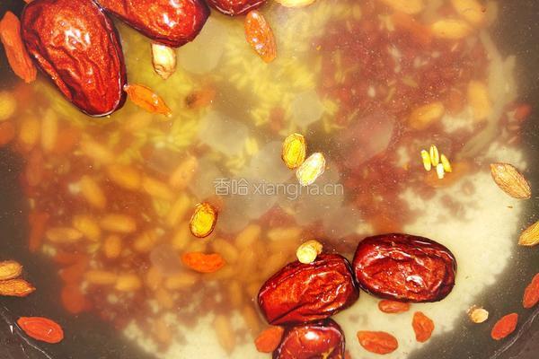 红豆花生燕麦粥的做法图解9