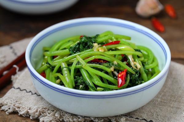 凉拌茼蒿的做法图解8